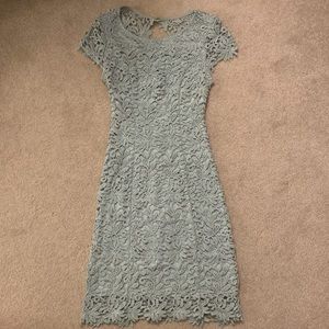 Lulu’s Green Formal Lace Dress